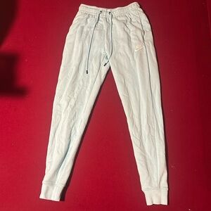 Light blue womens nike sweatpants